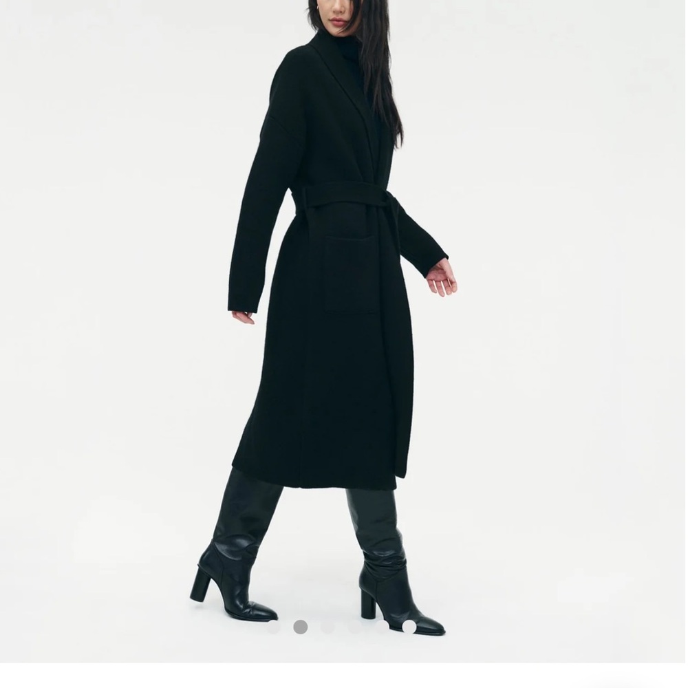 NAADAM Black Knit Cardigan - Picture 2 of 11